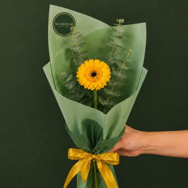 Ramo Gerbera amarilla 1 vara