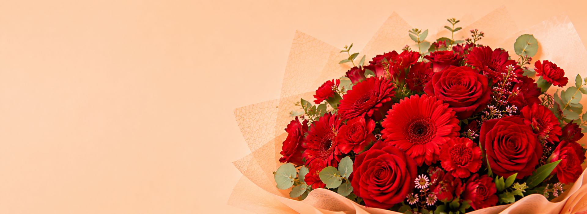 Flores Rojas Macul a Domicilio en Santiago