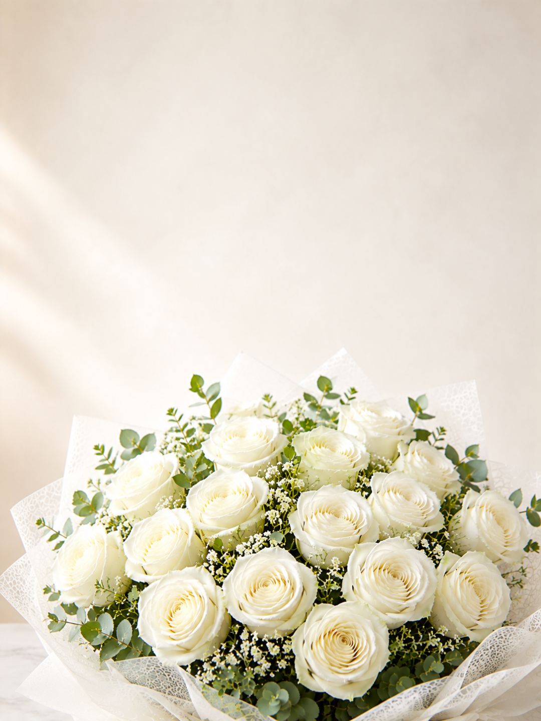 Rosas Blancas La Cisterna a Domicilio en Santiago